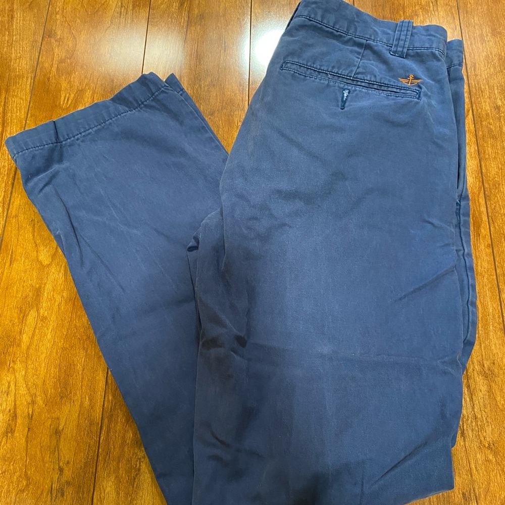 Dockers Men's Navy Chinos